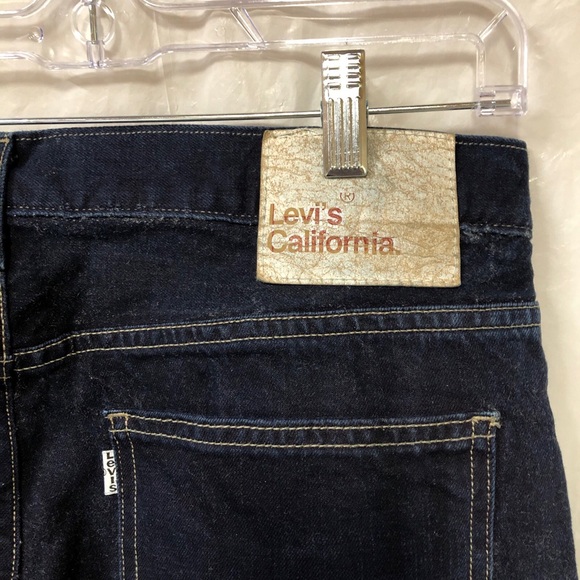 Levi's California Deep Indigo Jeans 36x34 - Picture 4 of 6